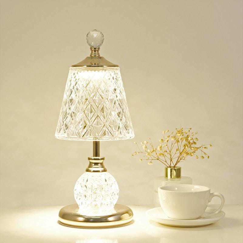 Aelryselle | Crystal Table Lamp - Detail View #2 | HomeCartel