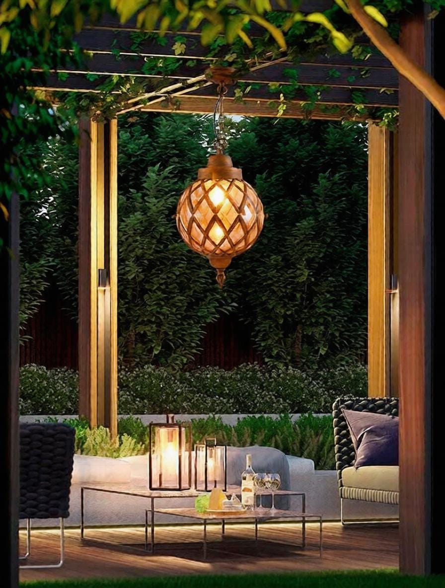 Kaenlyra Une | Outdoor Pendant Light - Detail View #6 | HomeCartel