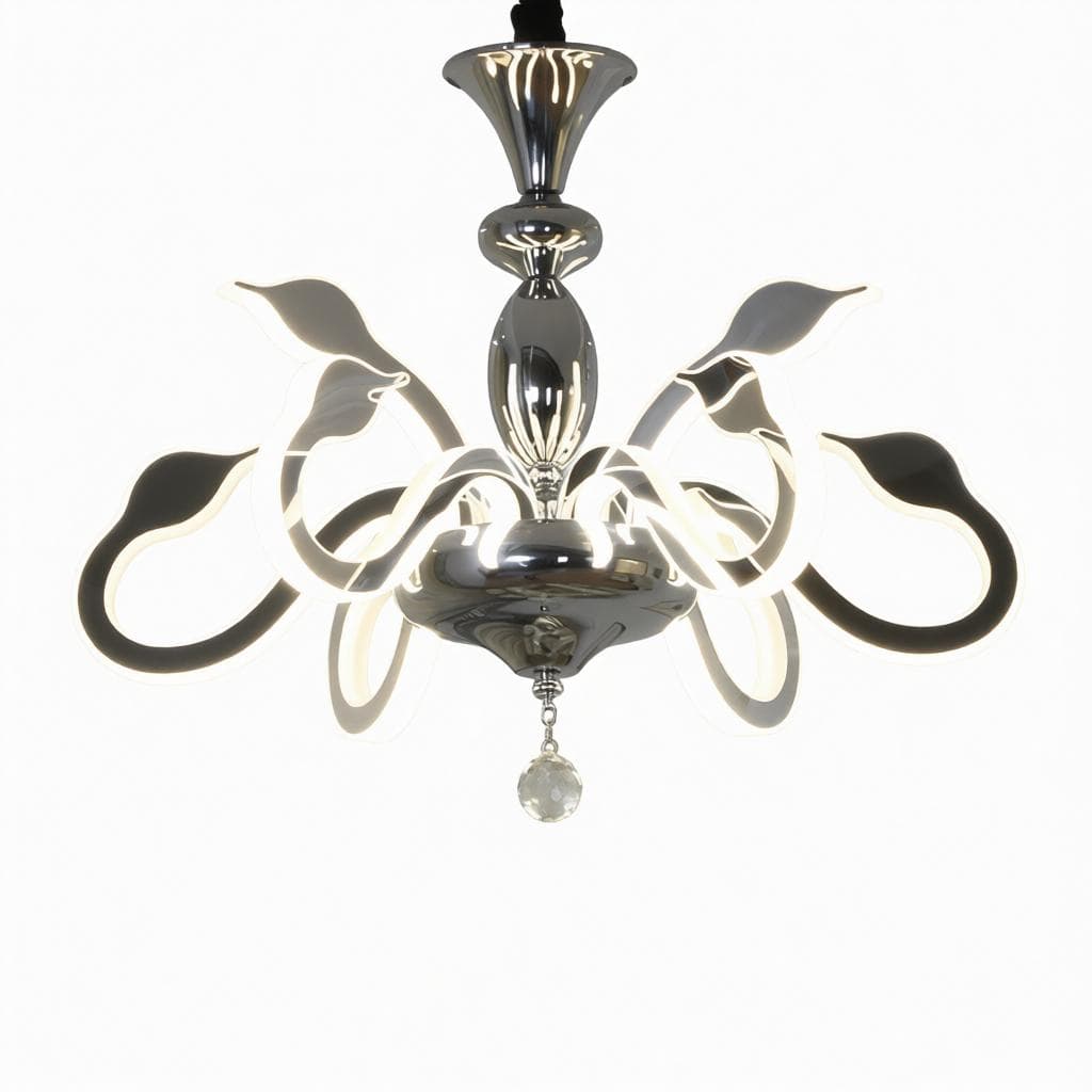 Calveneth Une | Crystal Chandelier - Detail View #5 | HomeCartel