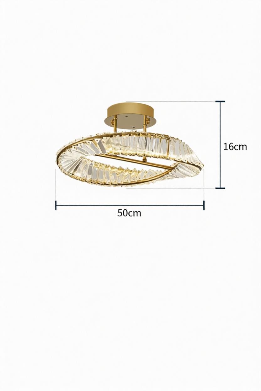 Marnell | Semi Flush Mounted Light - Detail View #9 | HomeCartel