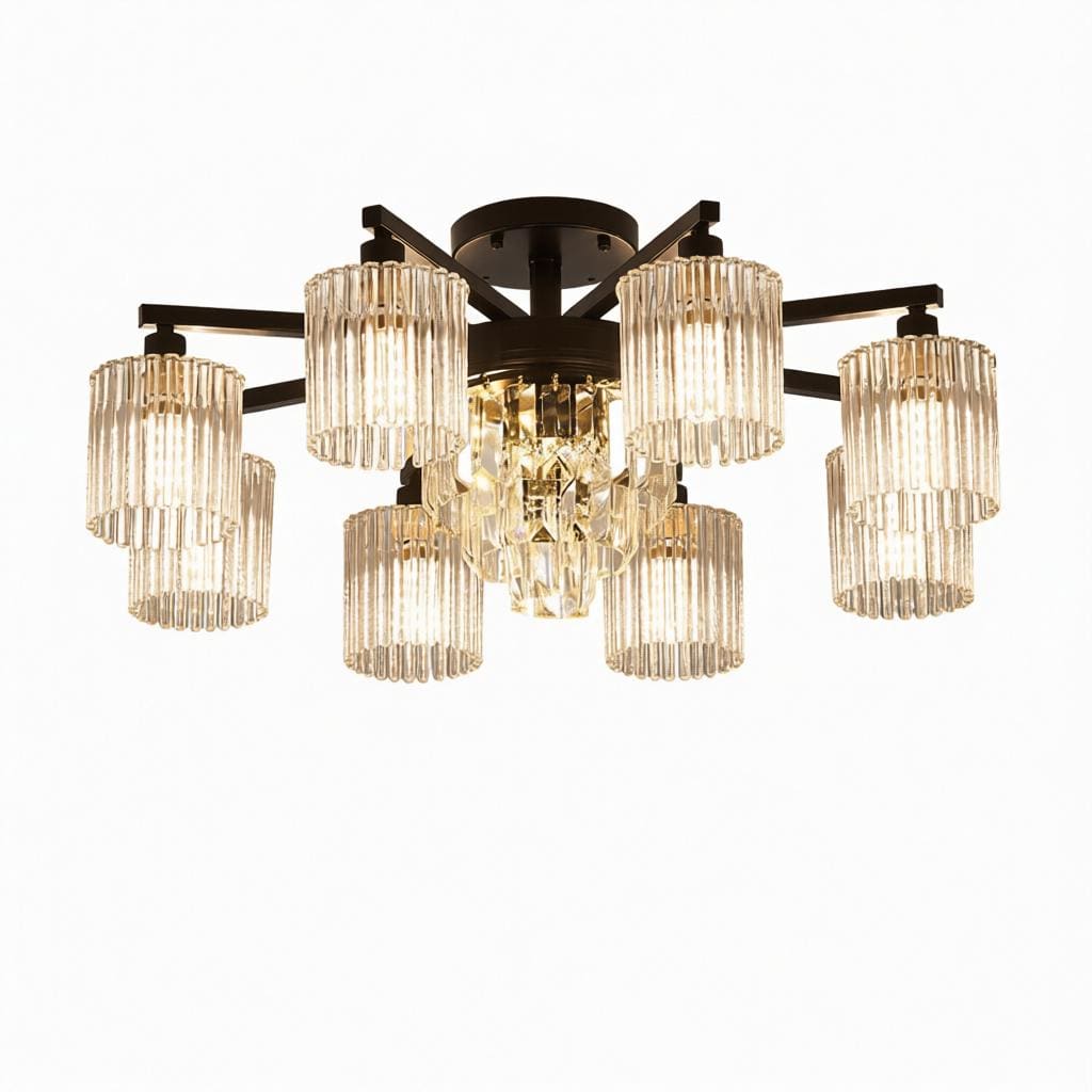 Hartwick A | Semi Flush Mounted Light - Detail View #8 | HomeCartel