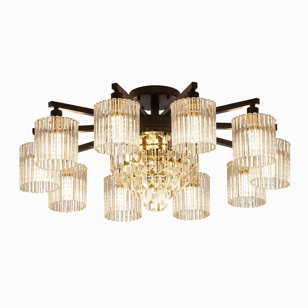 Hartwick A | Semi Flush Mounted Light - Detail View #3 | HomeCartel