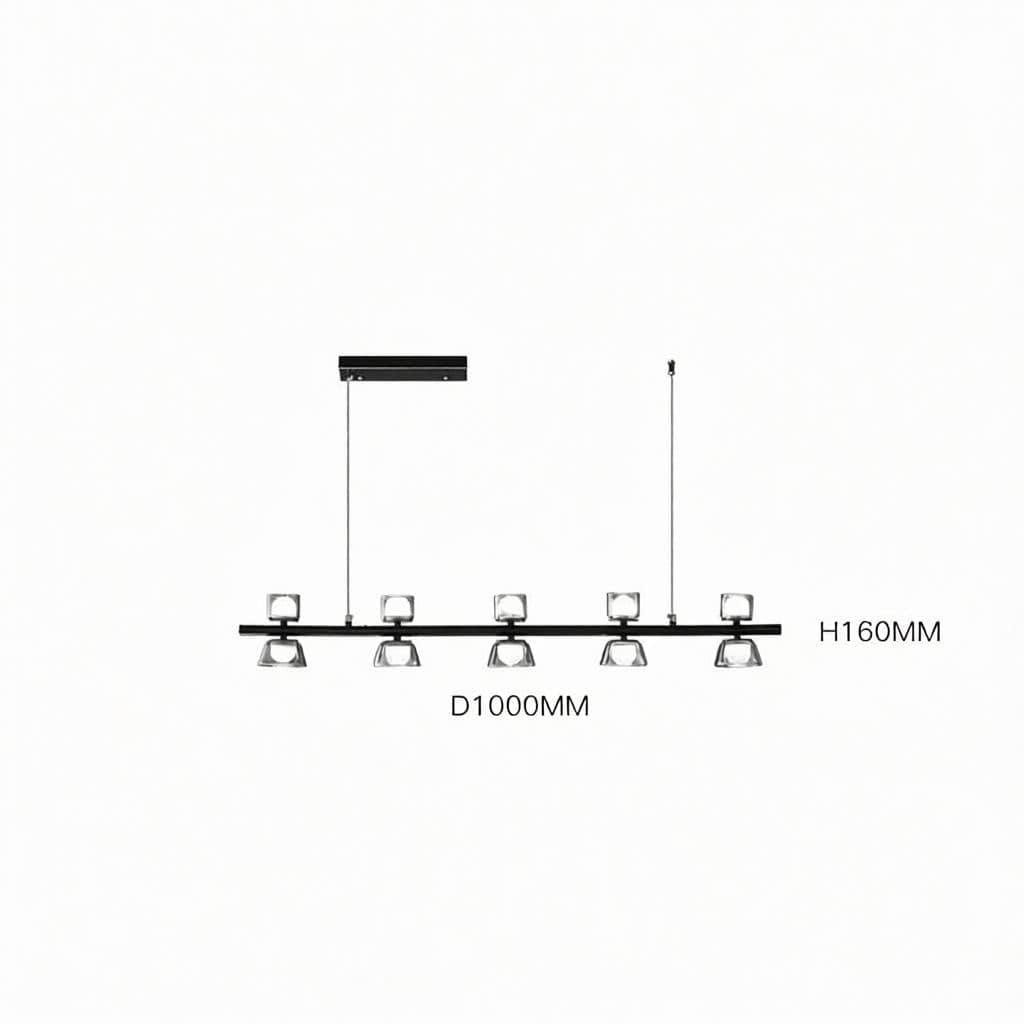 Andreadis | Linear Chandelier - Detail View #2 | HomeCartel