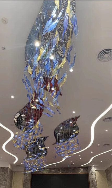 Composure | Modern LED Cluster Chandelier - Detail View #6 | HomeCartel
