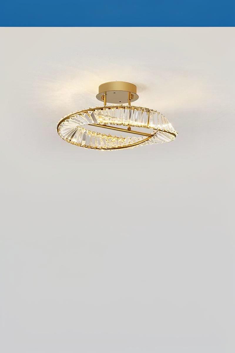 Marnell | Semi Flush Mounted Light - Detail View #2 | HomeCartel