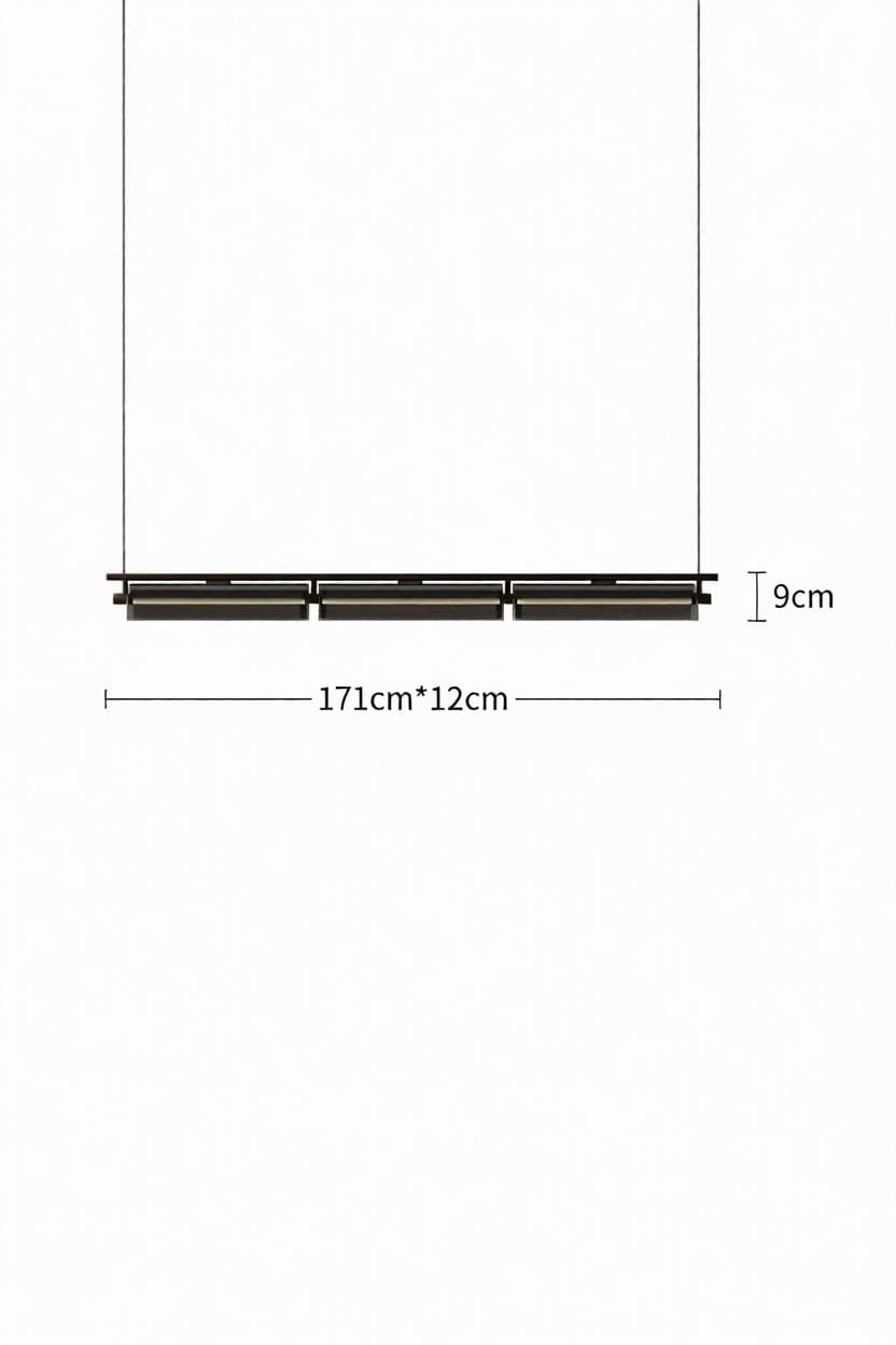 Fonk | Linear Chandelier - Detail View #6 | HomeCartel