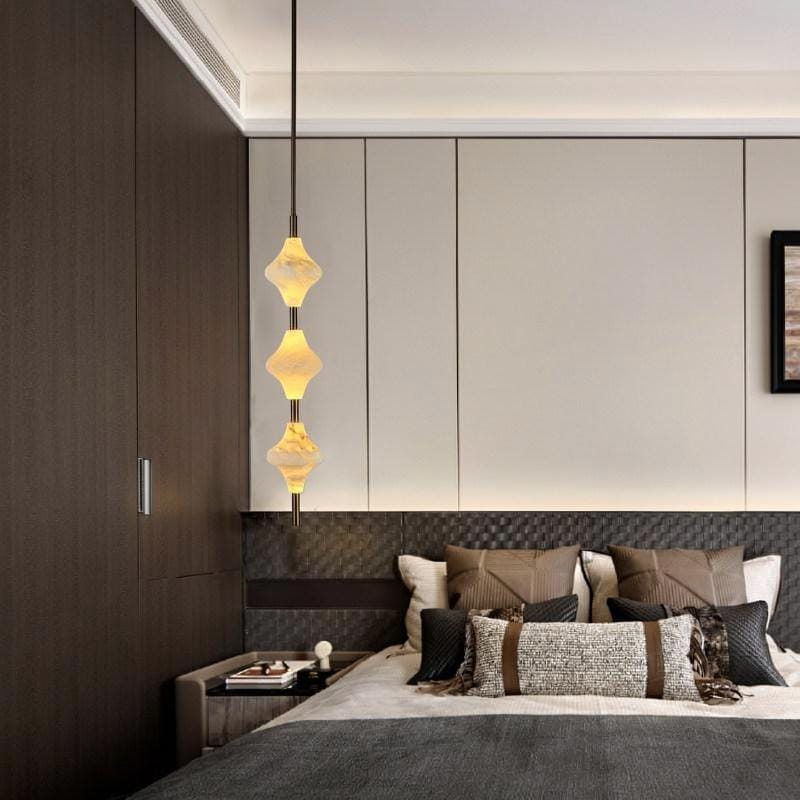 Sylriaessa | Alabaster Chandelier - Detail View #3 | HomeCartel