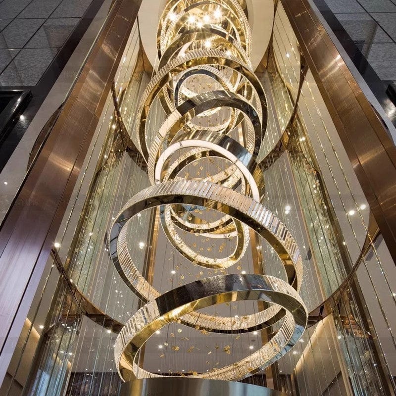 Existence | Modern LED Cluster Chandelier - Detail View #3 | HomeCartel