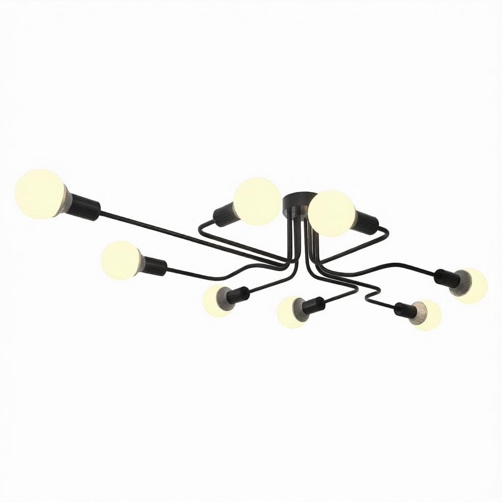 Vaeran | Semi Flush Mounted Light