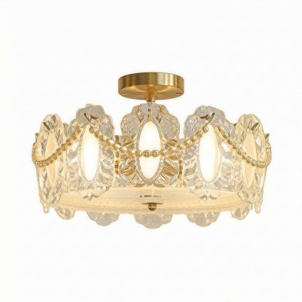 Caldris | Semi Flush Mounted Ceiling Light
