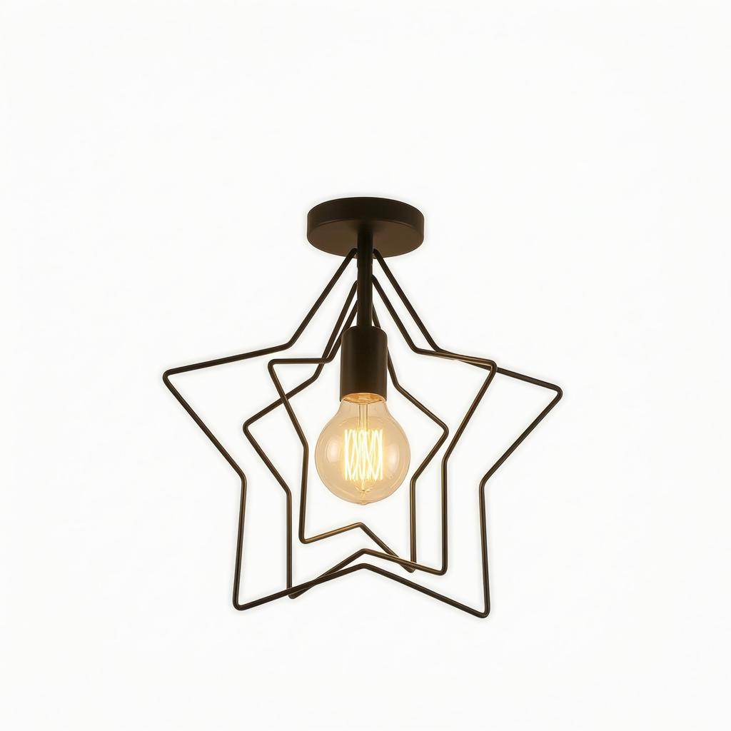 Linde | Semi Flush Mounted Ceiling Light