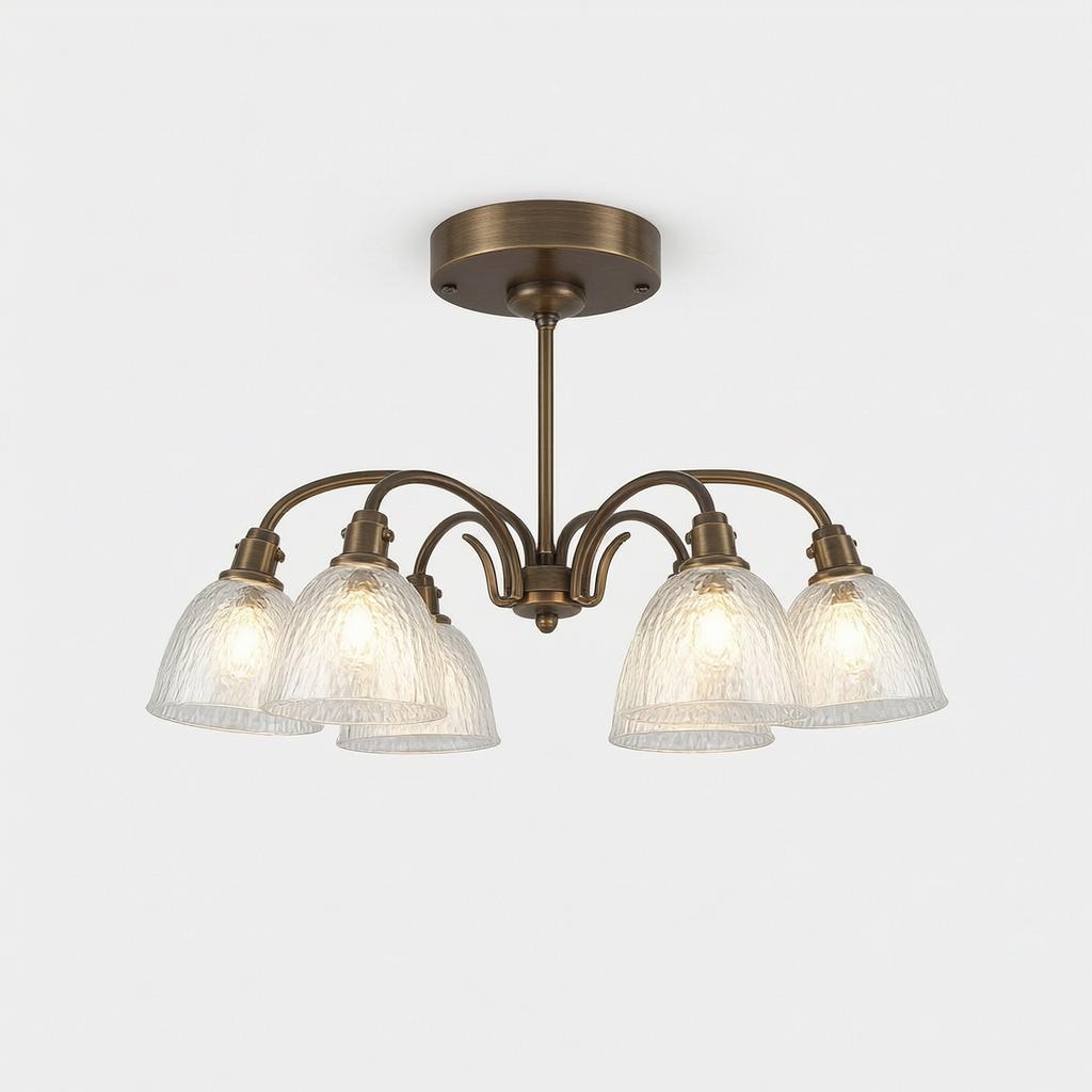 Calvini | Semi Flush Mounted Ceiling Light