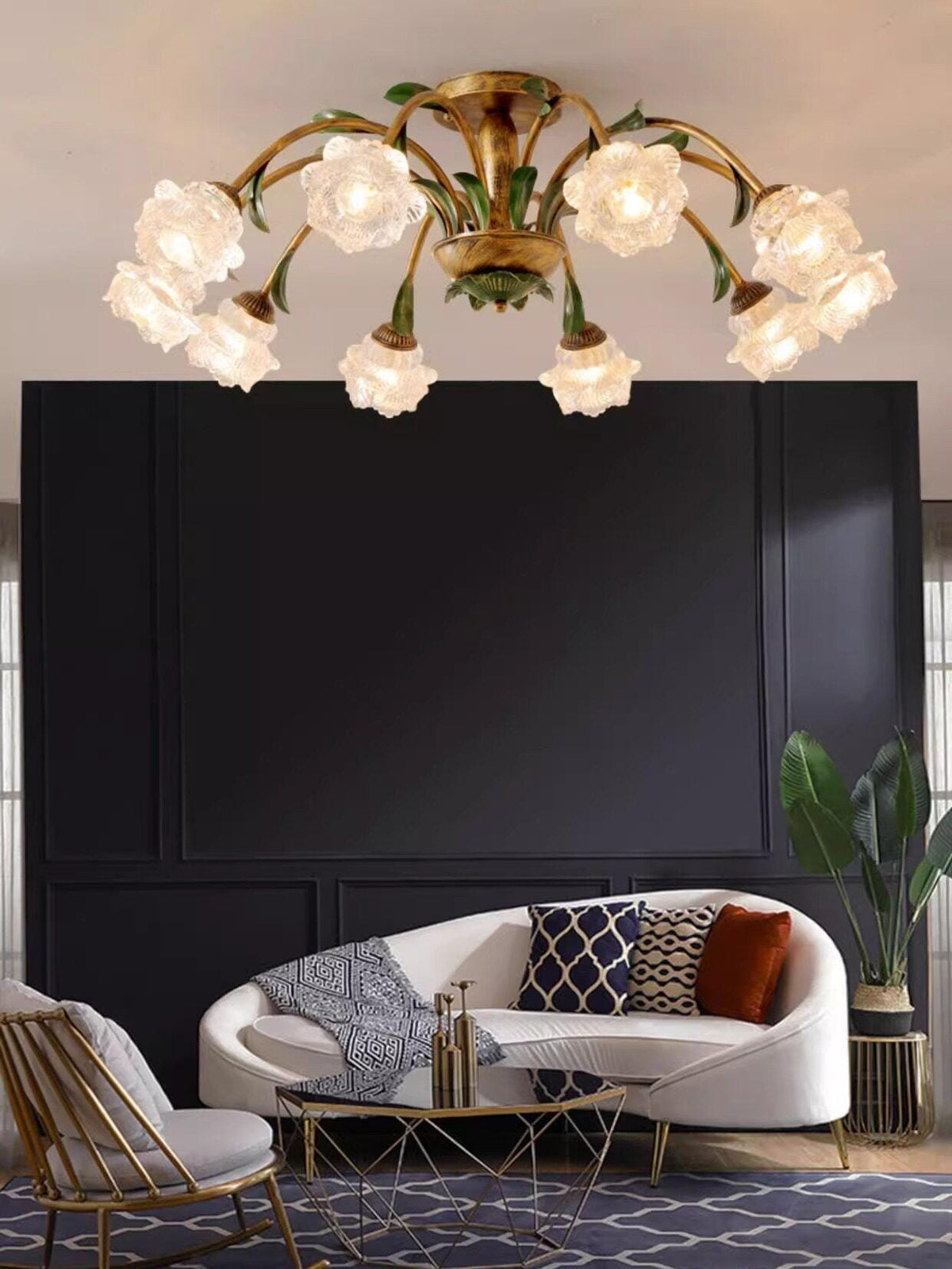 Perignon | Semi Flush Mounted Ceiling Light