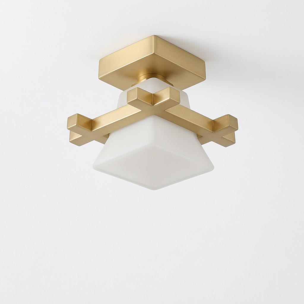 Eclat | Semi Flush Mounted Ceiling Light
