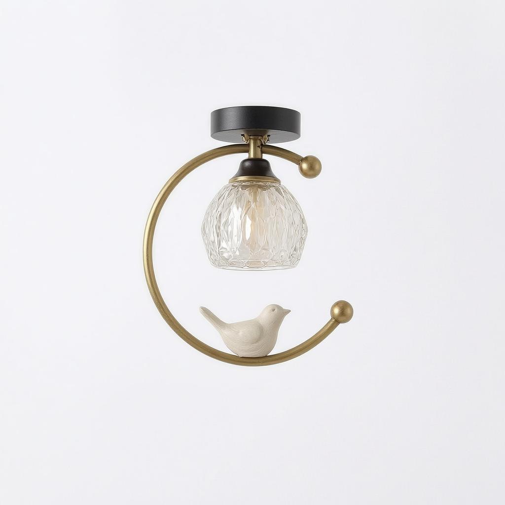 Aurellion | Semi Flush Mounted Ceiling Light