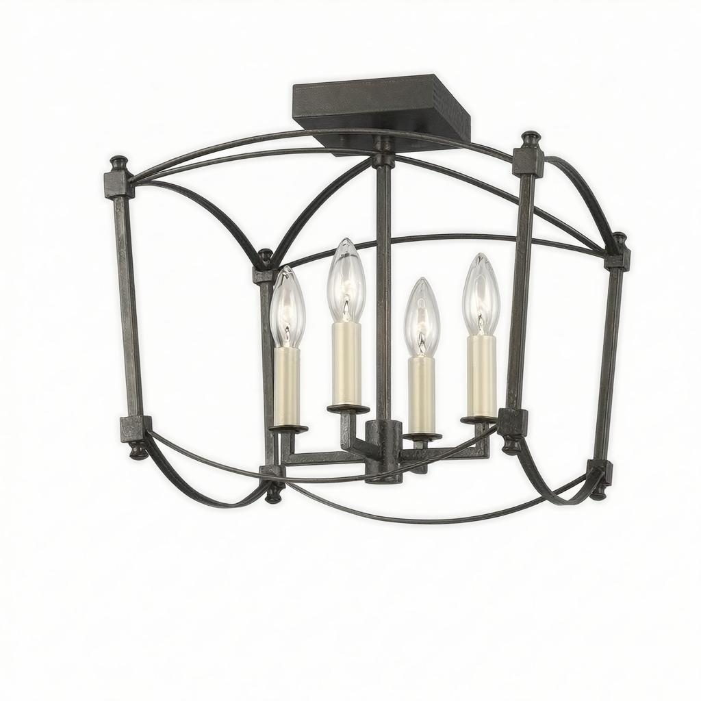 Bistrot | Semi Flush Mounted Ceiling Light