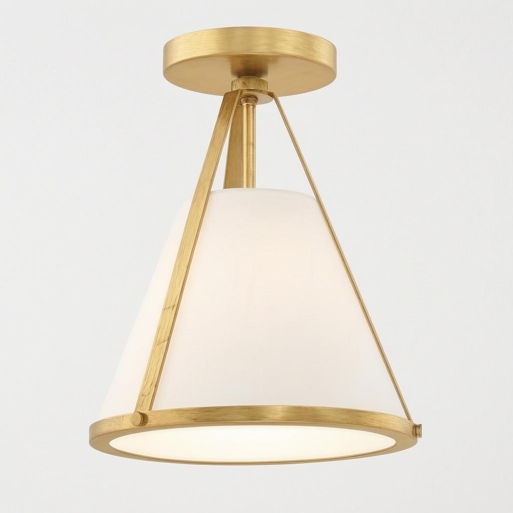Noviste | Semi Flush Mounted Ceiling Light