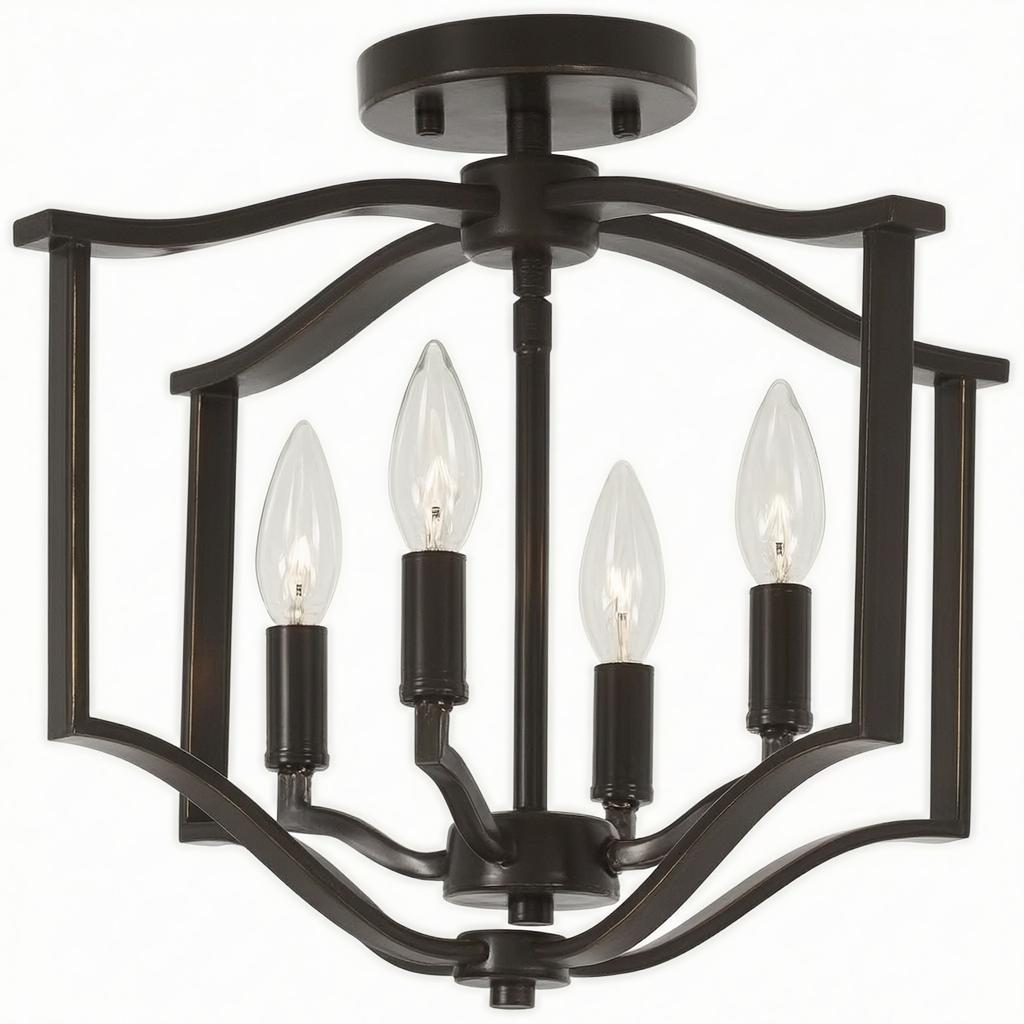 Mavestra | Semi Flush Mounted Ceiling Light