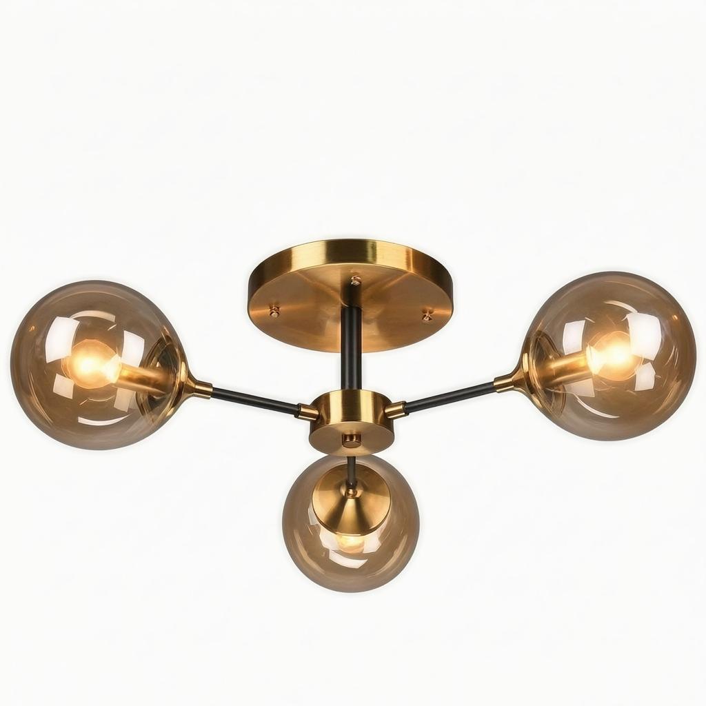 Iverson | Semi Flush Mounted Ceiling Light