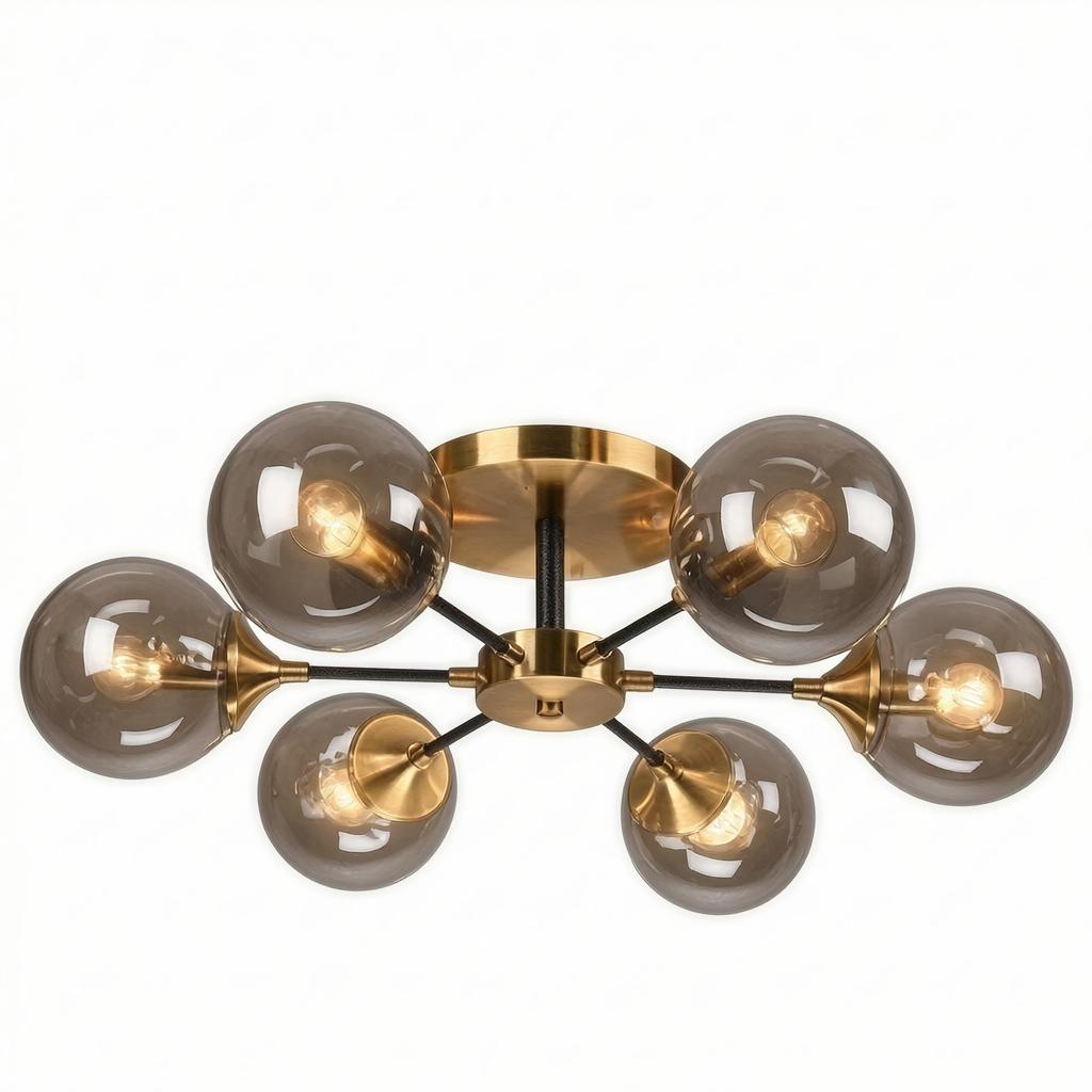 Iverson | Semi Flush Mounted Ceiling Light
