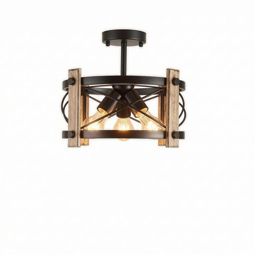Kastrup | Semi Flush Mounted Ceiling Light