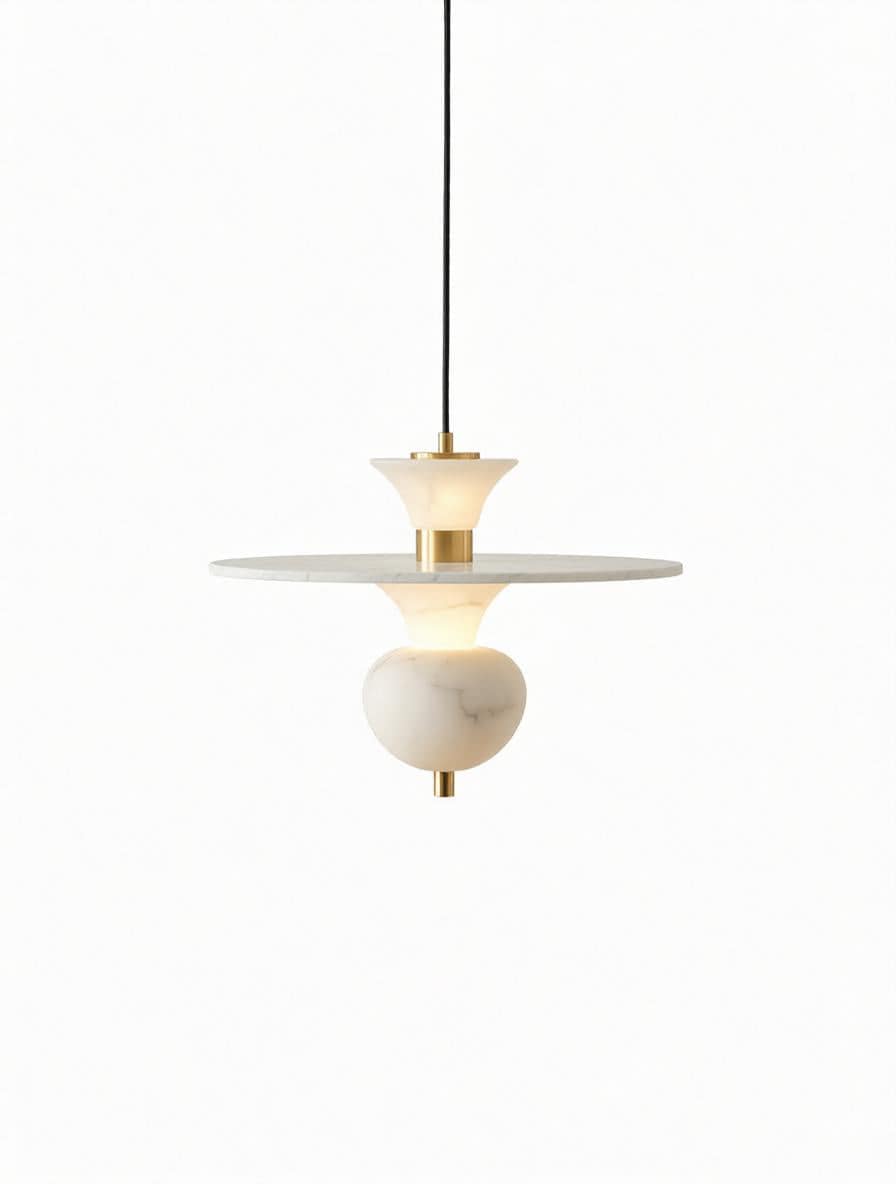 Ulmiror | Alabaster Pendant Light - Detail View #2 | HomeCartel