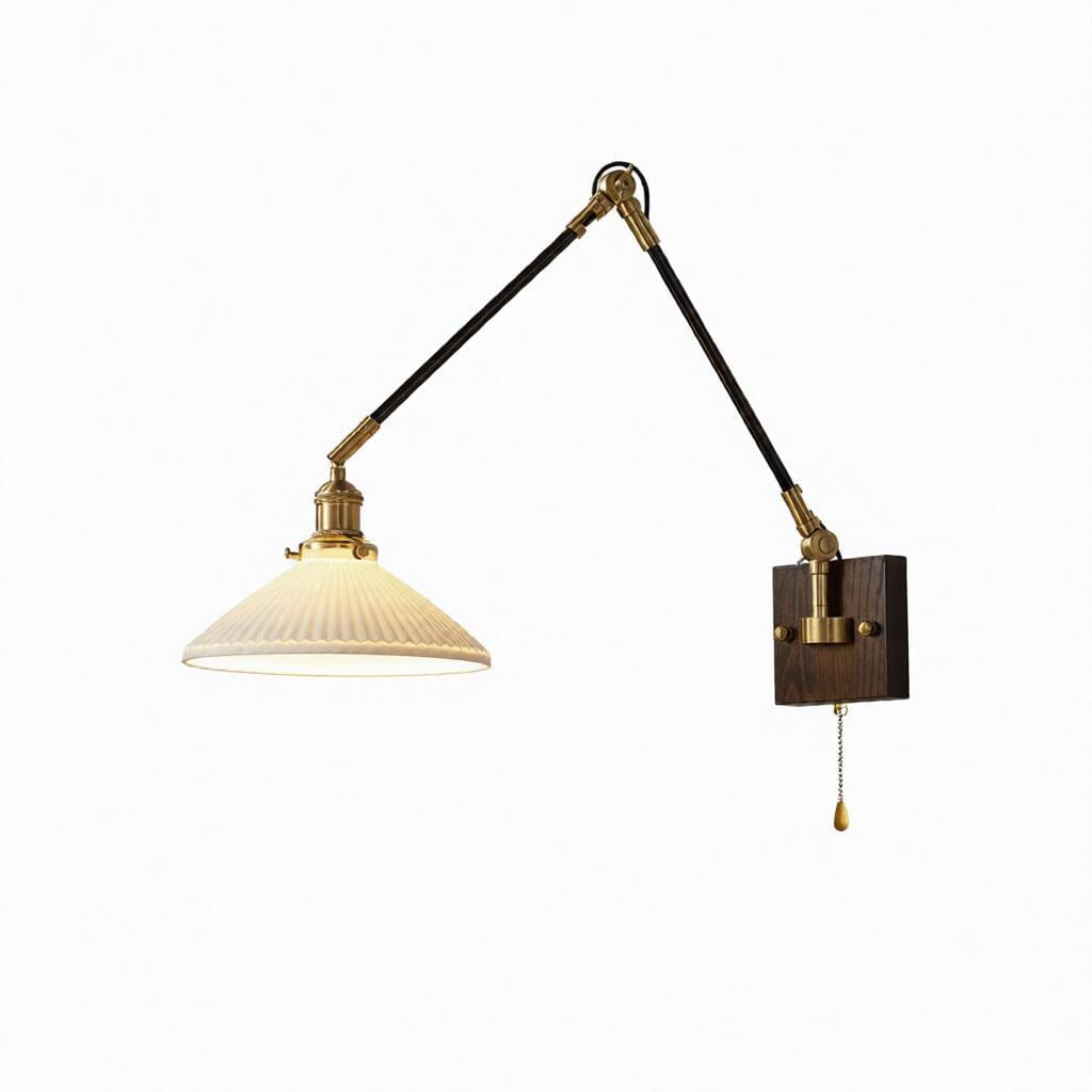 Sirion Une | Wall Light Swing Arm - Detail View #9 | HomeCartel