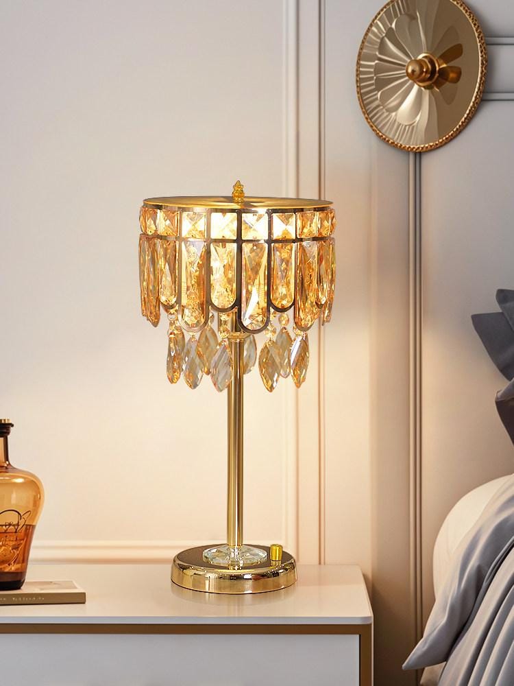 Syllarin Deux I Crystal Table Lamp - Detail View #4 | HomeCartel