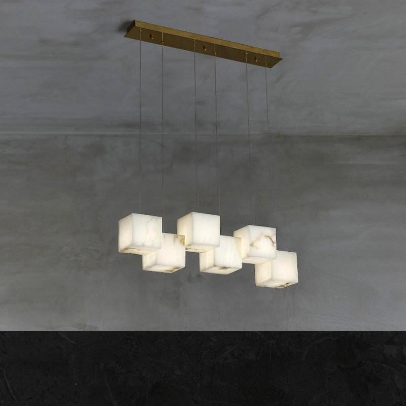 Orlason | Alabaster Chandelier - Detail View #2 | HomeCartel