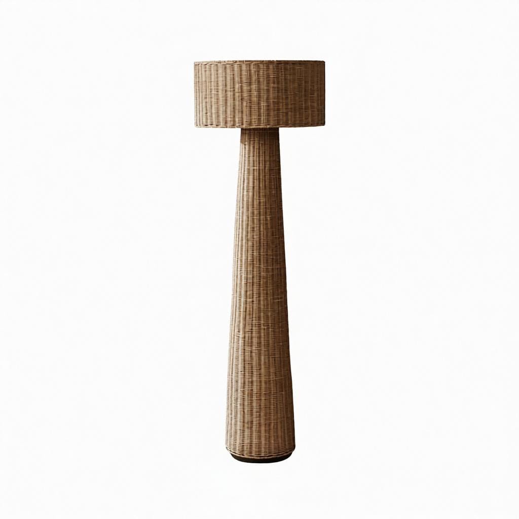 Calithra | Rattan Floor Lamp - Detail View #7 | HomeCartel
