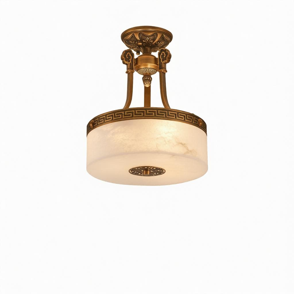 Nylissen B | Semi Flush Mounted Light - Detail View #6 | HomeCartel