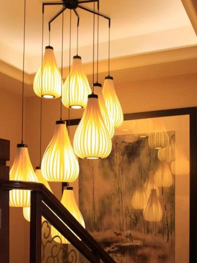 Jaspion D | Wood Cluster Chandelier - Detail View #5 | HomeCartel