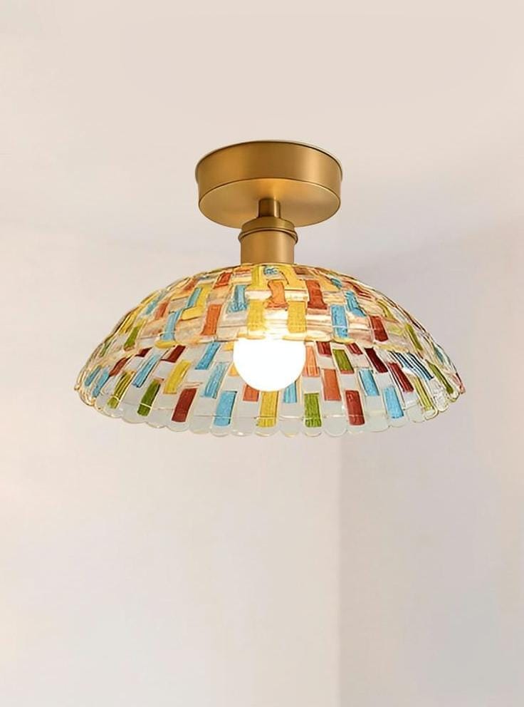 Tavryra | Semi Flush Mounted Light - Detail View #2 | HomeCartel