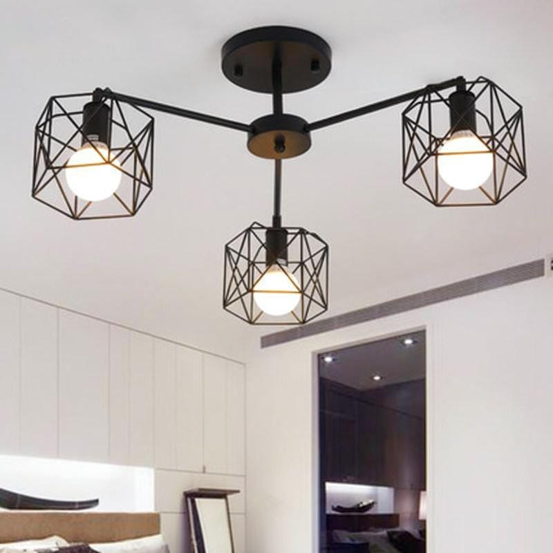 Daelynn B | Semi Flush Mounted Light - Detail View #3 | HomeCartel