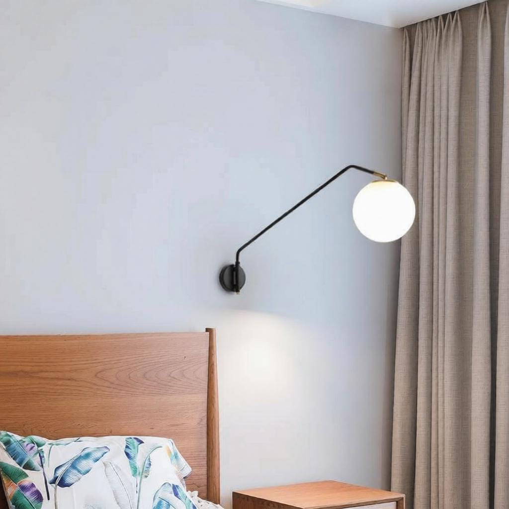 Nyselle Une | Wall Light Swing Arm - Detail View #4 | HomeCartel