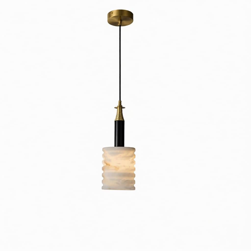 Aelmiressa | Alabaster Pendant Light - Detail View #4 | HomeCartel