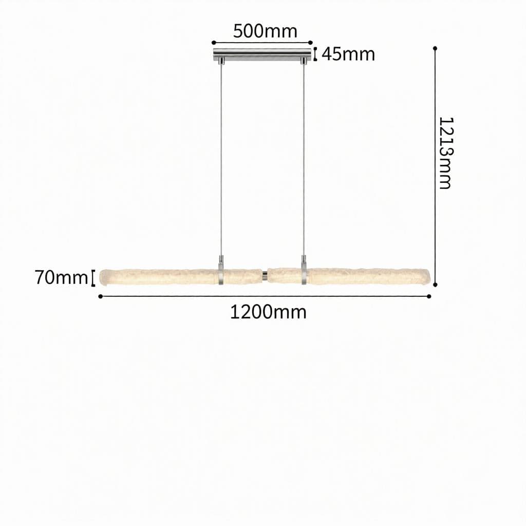 Garda A | Linear Chandelier - Detail View #3 | HomeCartel