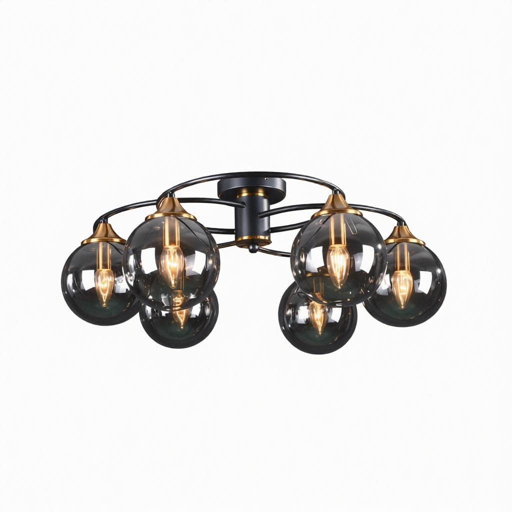 Ferren | Semi Flush Mounted Light - Detail View #9 | HomeCartel