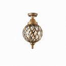 Kaenlyra Deux | Outdoor Semi Flush Mounted Light