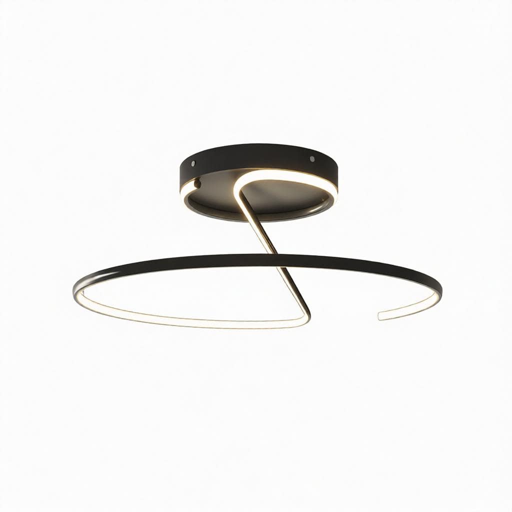 Sylfara | Semi Flush Mounted Light - Detail View #5 | HomeCartel