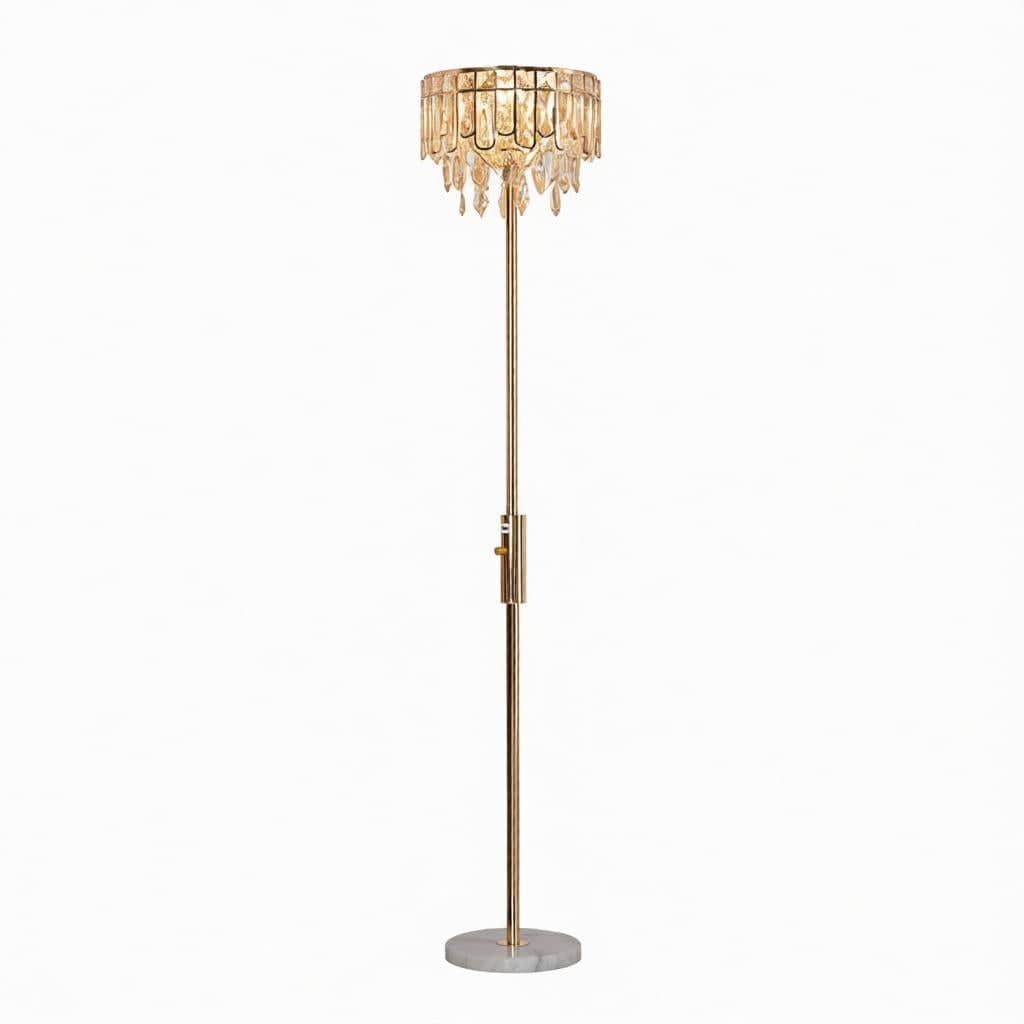 Krelisca B | Crystal Floor Lamp - Detail View #3 | HomeCartel