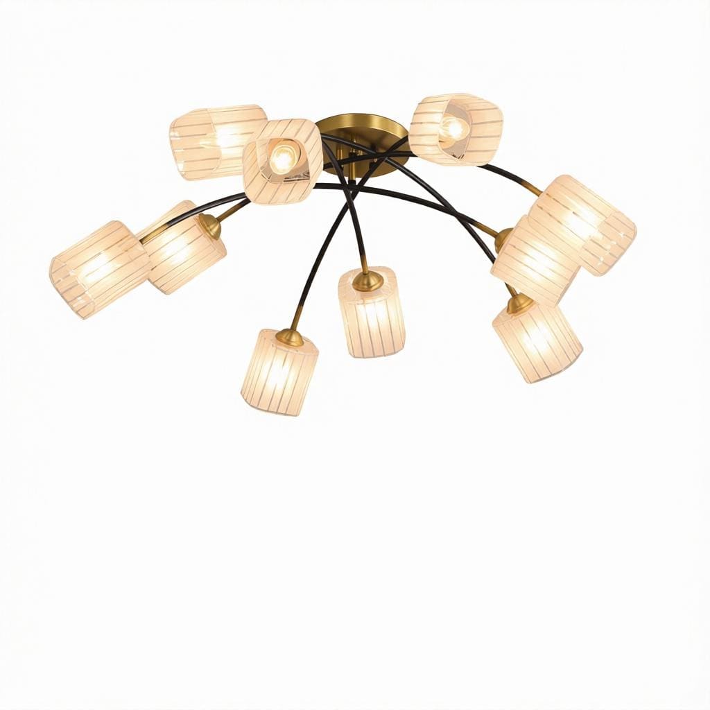 Vierris | Semi Flush Mounted Light - Detail View #6 | HomeCartel