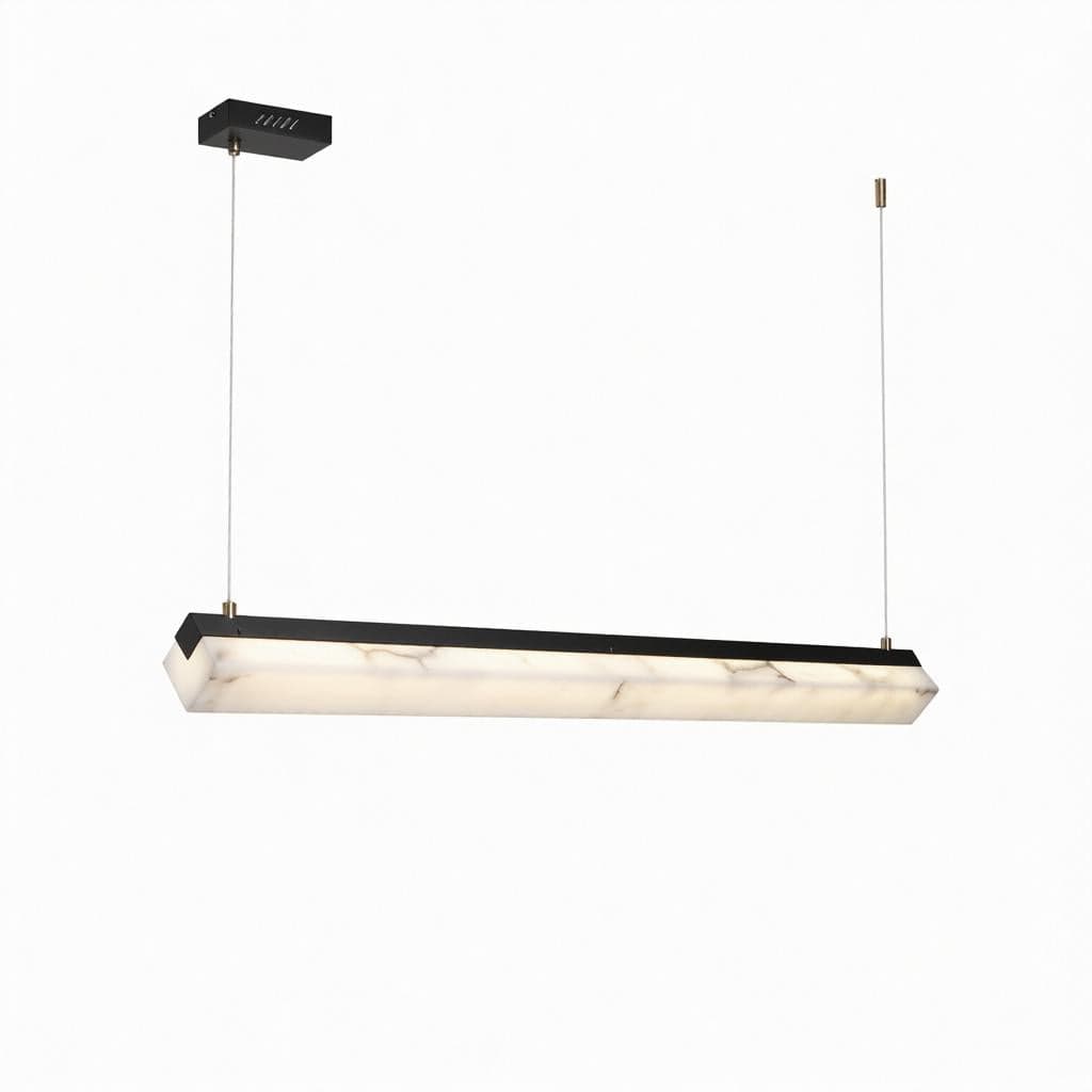 Norriaal | Linear Alabaster Pendant Light - Detail View #10 | HomeCartel