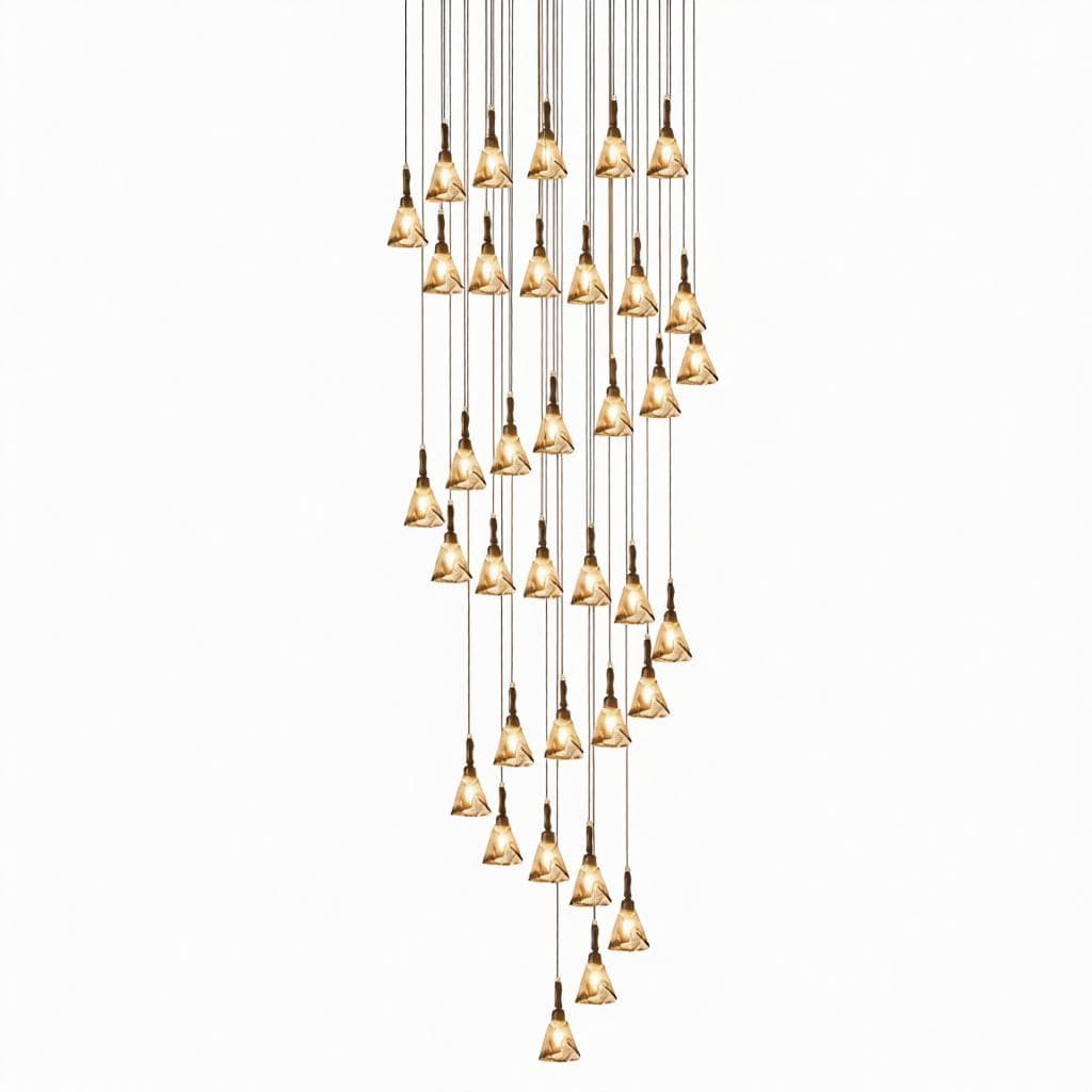 Sylvoria | Wood Cluster Chandelier - Detail View #8 | HomeCartel