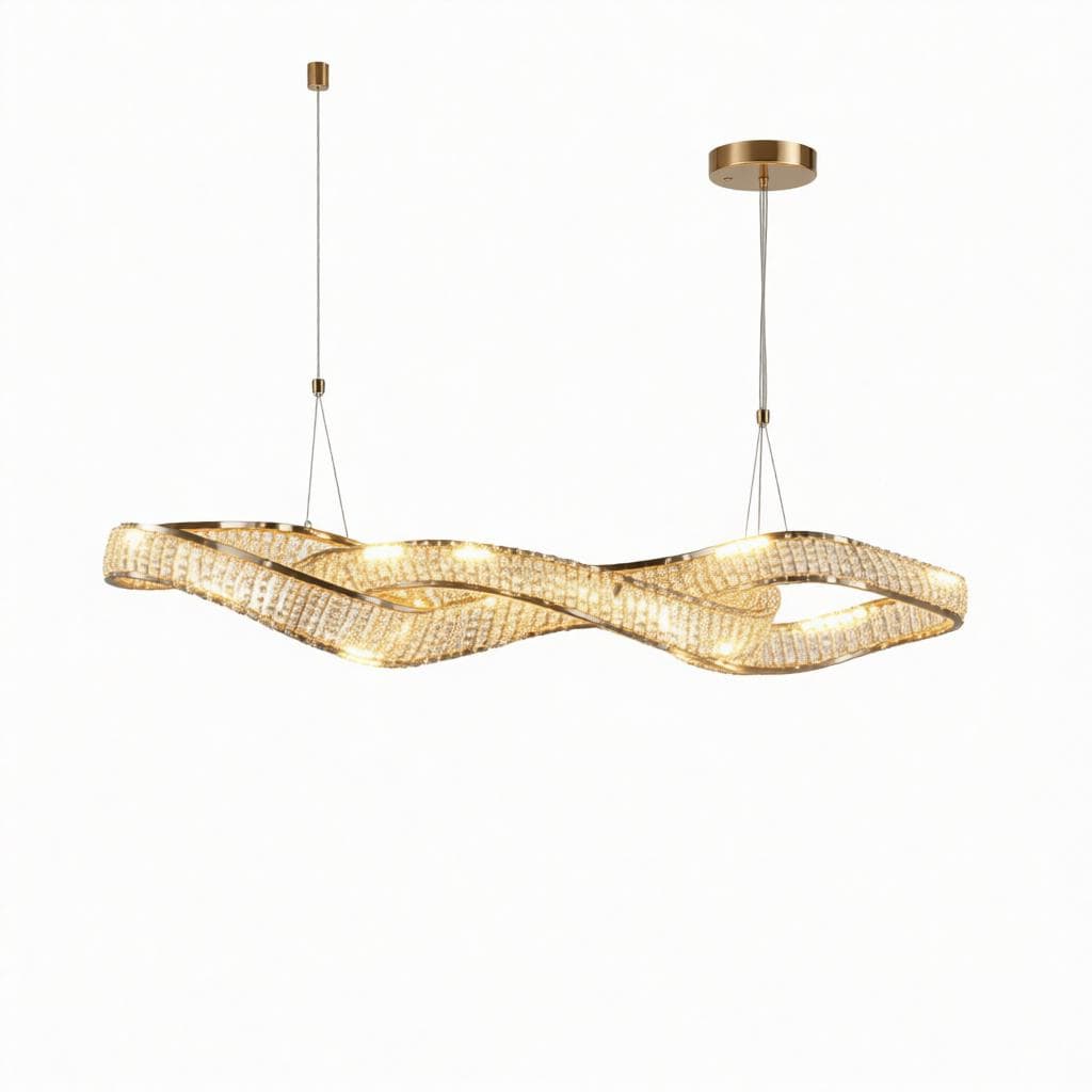Olig | Linear Chandelier - Detail View #4 | HomeCartel