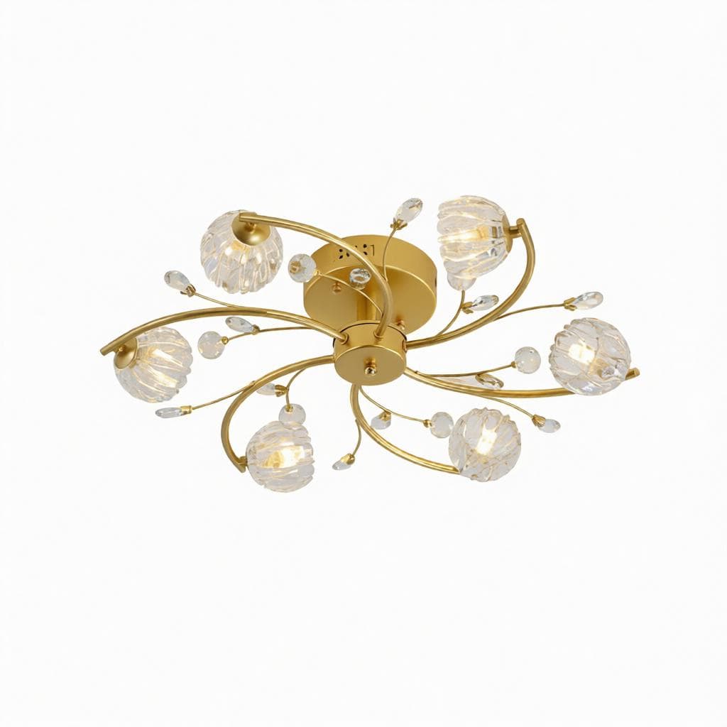 Dovynne | Semi Flush Mounted Light - Detail View #10 | HomeCartel