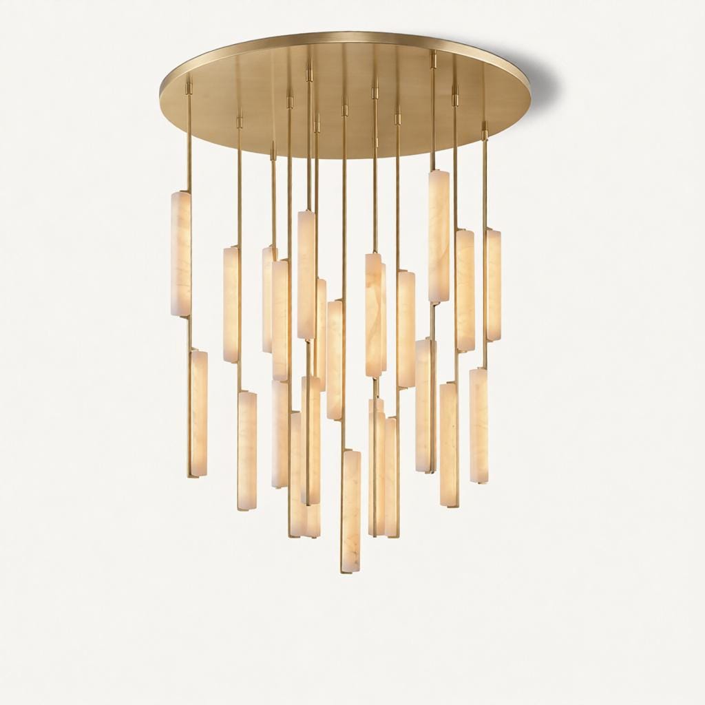 Valdrinrix C | Alabaster Cluster Chandelier - Detail View #8 | HomeCartel