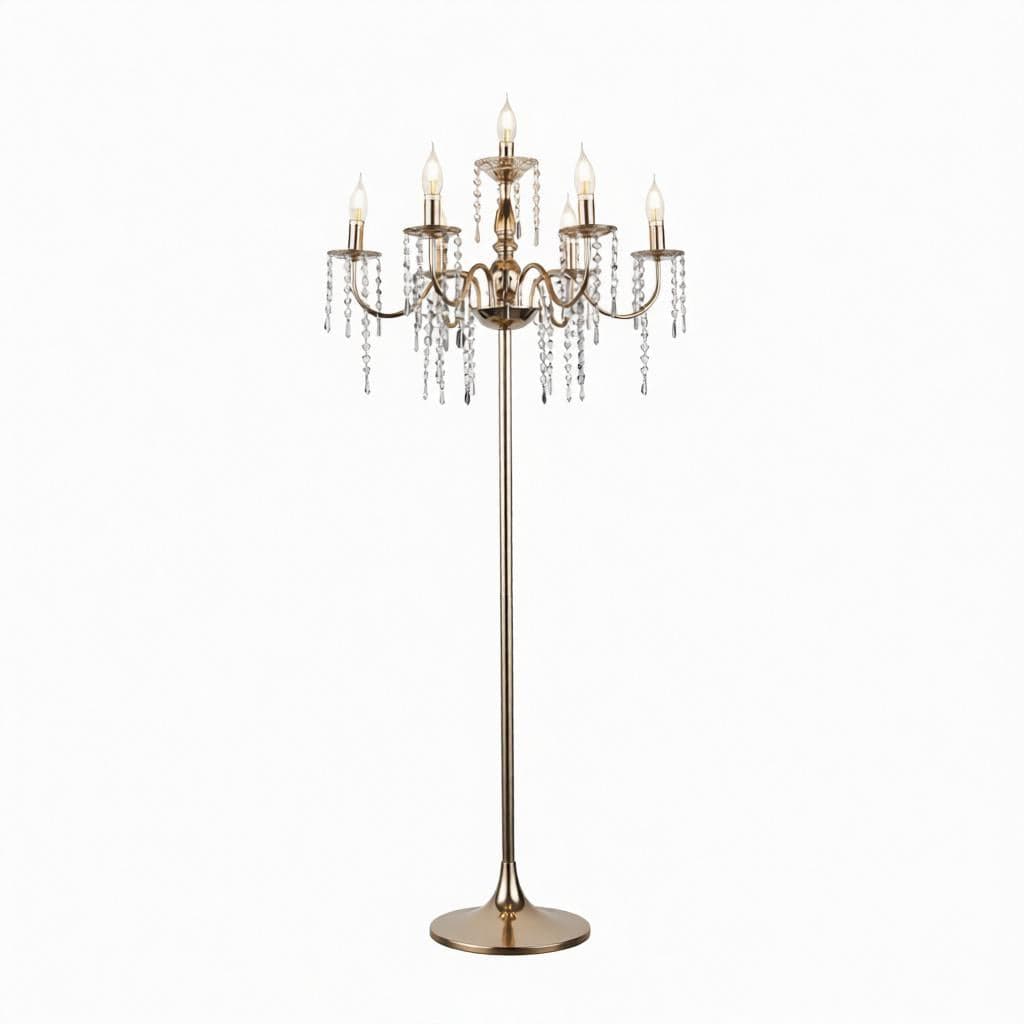 Elwynora A I Crystal Floor Lamp - Modern Floor Lamp | HomeCartel Philippines