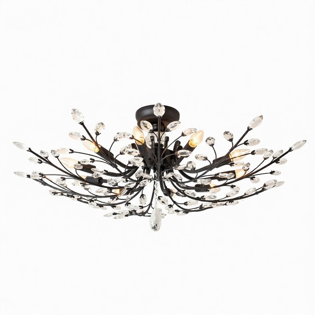 Arilysa | Semi Flush Mounted Light - Detail View #8 | HomeCartel