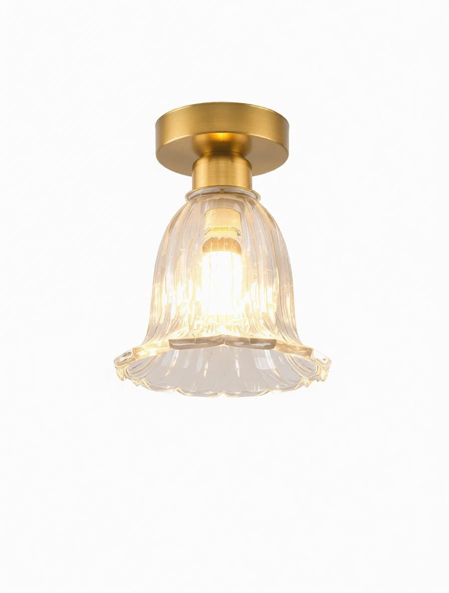Clyra | Semi Flush Mounted Light - Detail View #2 | HomeCartel